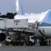 Trump hidden in catering truck in secret plane swap over Iran threat, reports say