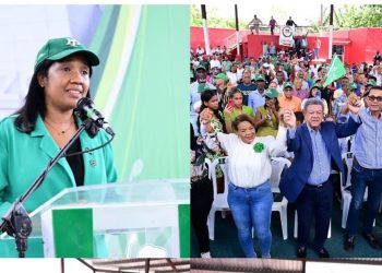 Vicealcaldesa de Los Alcarrizos abandona el PRM y se juramenta en la Fuerza del Pueblo junto a más de 300 dirigentes