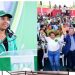 Vicealcaldesa de Los Alcarrizos abandona el PRM y se juramenta en la Fuerza del Pueblo junto a más de 300 dirigentes