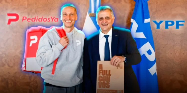 YPF y PedidosYa sellaron una alianza para llevar más de 600 tiendas Full al delivery