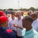 Abinader inaugura campo de béisbol Nelson Mateo en Pizarrete, Peravia, tras 26 años de espera; impactará a unas cinco mil personas