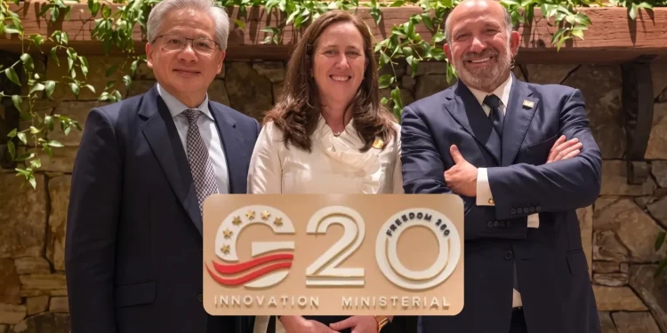 Adriana Baravalle se reunió con el CEO de NVIDIA y un funcionario de Trump en el marco del G20 Adriana Baravalle se reunió con el CEO de NVIDIA y un funcionario de Trump en el marco del G20