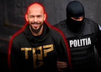 Andrew Tate fue acusado en Rumania de trata de menores, lavado de dinero y otros delitos
