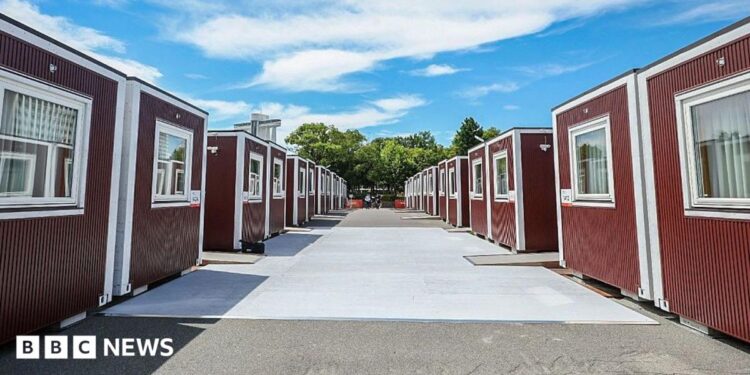 Athletes' container huts face complaints ahead of Asian Games in Japan Athletes' container huts face complaints ahead of Asian Games in Japan