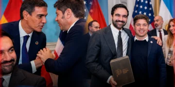 Axel Kicillof se reunió con el musulmán Zohran Mamdani y el ultraizquierdista Pedro Sánchez