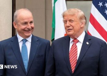 Donald Trump: A united Ireland would be 'fantastic' says Trump during Irish visit