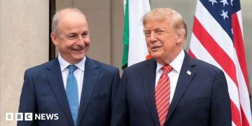 Donald Trump: A united Ireland would be 'fantastic' says Trump during Irish visit
