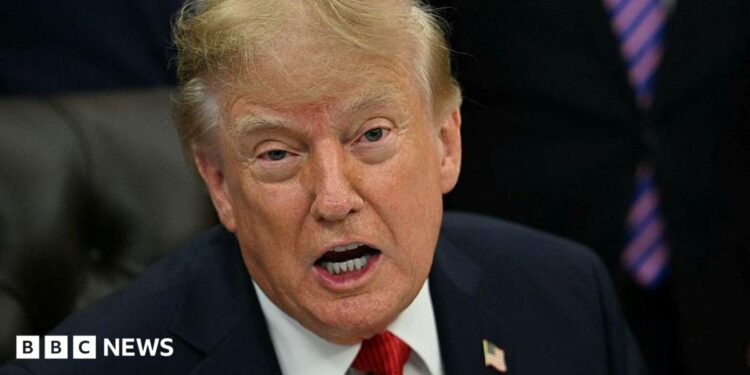 Donald Trump says he is banning CNN, Politico and MS NOW from White House