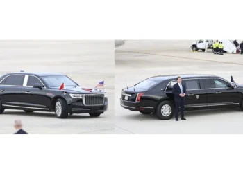 Duelo de limusinas entre Bestia’ de Trump y Bandera Roja’ de Xi
