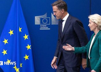 EU and Nato vow to step up pressure on Russia after 'new escalation' in Leipzig