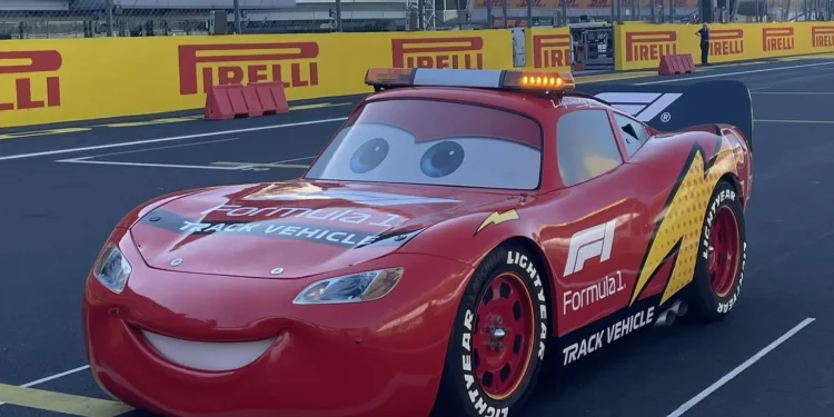 El Rayo McQueen será el Track Car del Gran Premio de Italia El Rayo McQueen será el Track Car del Gran Premio de Italia