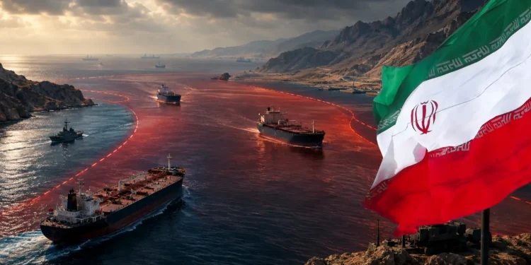 El régimen iraní anunció una zona restringida cerca del Estrecho de Ormuz y amenaza con sancionar a barcos