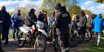 Éxtasis: en Mar del Plata bandidos estaban a los tiros en un cortejo fúnebre, llegó la policía y secuestraron 42 motos