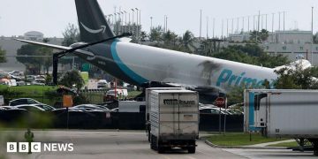Five dead after Amazon cargo plane crashes at Miami airport
