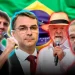 Flavio Bolsonaro respaldó a un candidato presidencial sancionado por un juez cercano a Lula