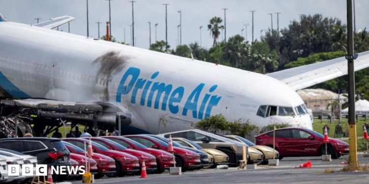 Flight recorders recovered from 'devastating' Amazon cargo plane crash