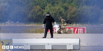 Germany says Russia behind Leipzig airport drone attack