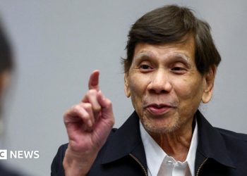 ICC: Philippines' Rodrigo Duterte makes first in-person appearance at The Hague