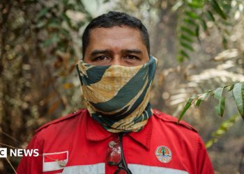 Indonesia fires: The volunteer firefighters risking their lives to defuse 'carbon bombs'