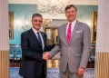 Jorge Macri se reunió con Christopher Landau en Washington y reforzó el vínculo con EE.UU.