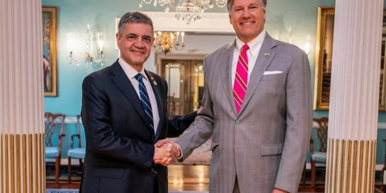 Jorge Macri se reunió con Christopher Landau en Washington y reforzó el vínculo con EE.UU.