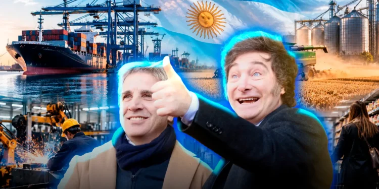 La economía argentina creció 2,2% en el primer semestre en relación a igual periodo de 2025
