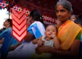 La tasa de fertilidad de la India cayó por debajo del nivel de reemplazo por primera vez en la historia