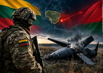 Lituania derribó un dron ruso de la guerra en Ucrania tras ingresar desde Bielorrusia