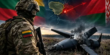 Lituania derribó un dron ruso de la guerra en Ucrania tras ingresar desde Bielorrusia Lituania derribó un dron ruso de la guerra en Ucrania tras ingresar desde Bielorrusia