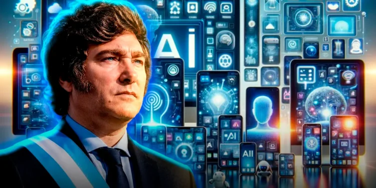 Milei defendió el desarrollo de la inteligencia artificial y convocó a científicos y emprendedores del mundo
