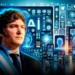 Milei defendió el desarrollo de la inteligencia artificial y convocó a científicos y emprendedores del mundo