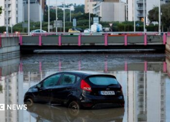 One dead after torrential rain and flash floods hit Barcelona region