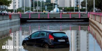 One dead after torrential rain and flash floods hit Barcelona region One dead after torrential rain and flash floods hit Barcelona region