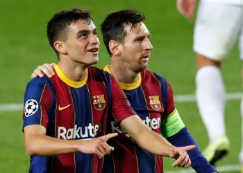 Pedri recordó un gesto que tuvo Lionel Messi con él en su llegada al Barcelona