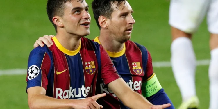 Pedri recordó un gesto que tuvo Lionel Messi con él en su llegada al Barcelona
