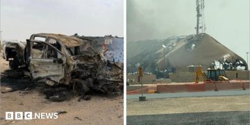 Photos show widespread damage at US sites from Iranian attacks