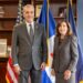 Presidente Abinader y gobernadora Hochul fortalecen cooperación entre República Dominicana y Nueva York en gestión de emergencias y protección de infraestructuras Presidente Abinader y gobernadora Hochul fortalecen cooperación entre República Dominicana y Nueva York en gestión de emergencias y protección de infraestructuras