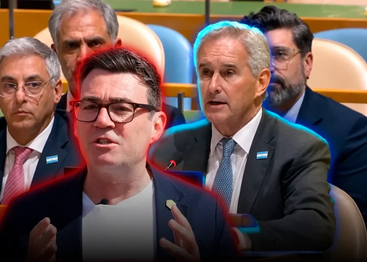 Quirno usó el derecho a réplica en la ONU y respondió a Burnham: “Las Malvinas son argentinas”