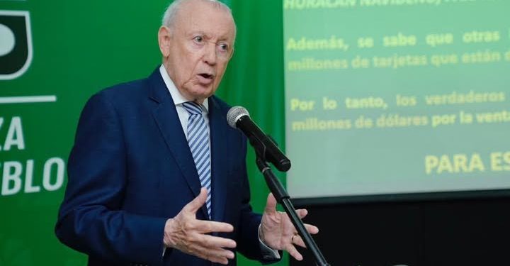Rafael Alburquerque advierte que endeudarse para comer revela la difícil realidad económica de las familias dominicanas
