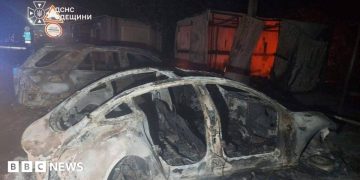 Russia and Ukraine exchange strikes as two killed at Moldova border