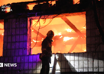Russian attack hits rail workers in new deadly strikes on Kyiv