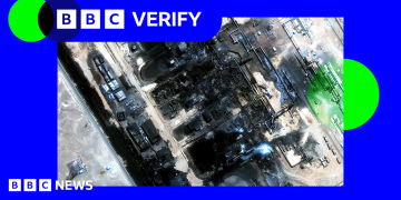 Saudi Arabia: Satellite image reveals major damage that shut crucial oil pipeline