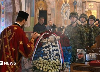 Thousands turn out in Serbia for funeral of 'Butcher of Bosnia' Ratko Mladić