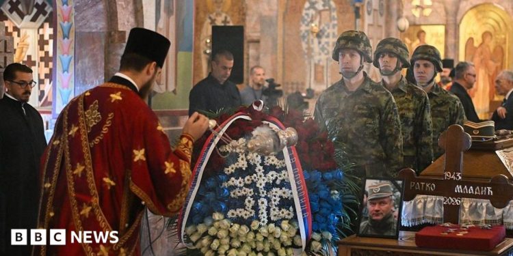 Thousands turn out in Serbia for funeral of 'Butcher of Bosnia' Ratko Mladić Thousands turn out in Serbia for funeral of 'Butcher of Bosnia' Ratko Mladić