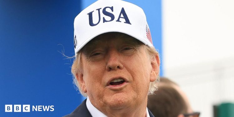 Trump: US president says he will remove all Irish whiskey tariffs as he ends two-day visit