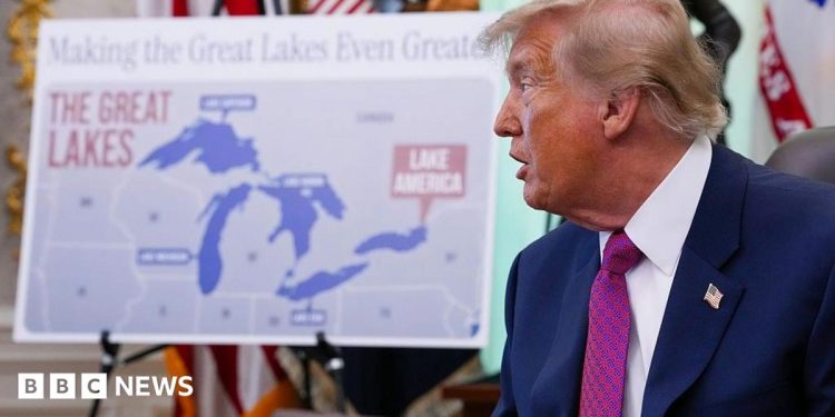 Trump pushes Apple to change 'Lake Ontario' to 'Lake America' on its maps