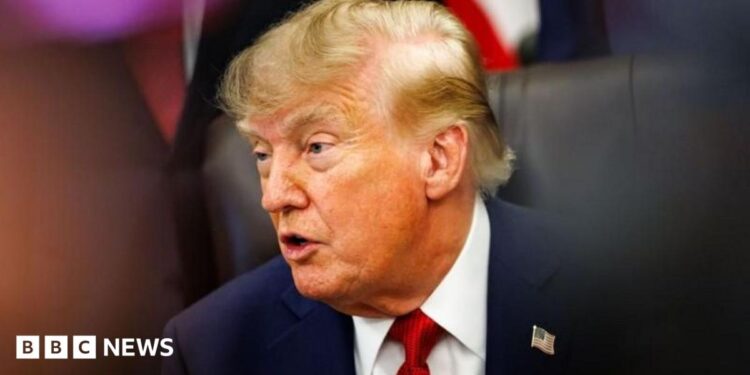 Trump takes aim at Russia's energy sector with sanctions bill Trump takes aim at Russia's energy sector with sanctions bill