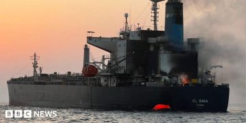 Two sailors missing after tanker attacked in Strait of Hormuz, Oman says Two sailors missing after tanker attacked in Strait of Hormuz, Oman says