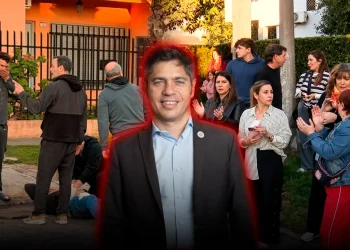 Vecinos de El Palomar marcharon contra la inseguridad de Kicillof luego de que balearan a un padre frente al colegio