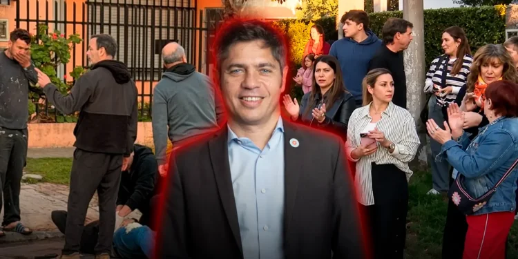 Vecinos de El Palomar marcharon contra la inseguridad de Kicillof luego de que balearan a un padre frente al colegio